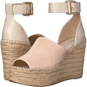 Marc Fisher Gorgeous Pink Nude Sandal Wedges